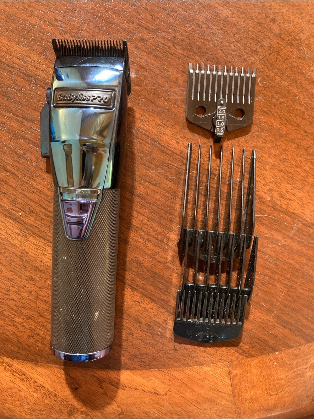 BaBylissPRO FX + Weztex blade and detachable guard system.